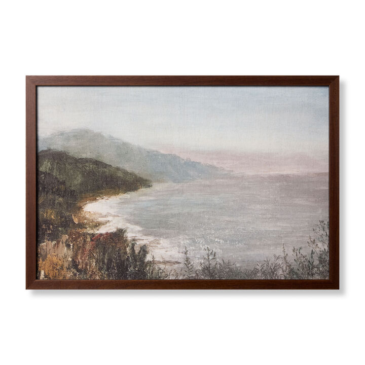 Whispers of the Coast Multi 3'2"x2'2" Wall Art
